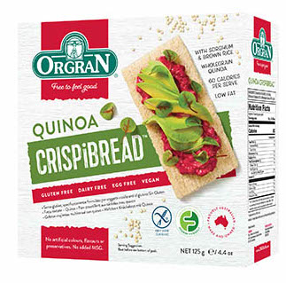 Orgran Quinoa Crispibread