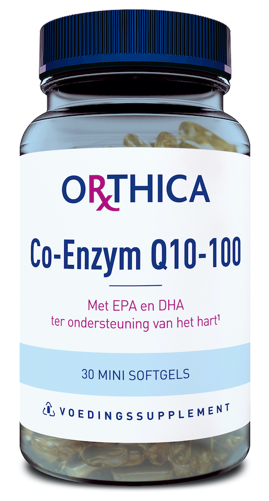 Afbeelding van Orthica Co-Enzym Q10-100 Softgels