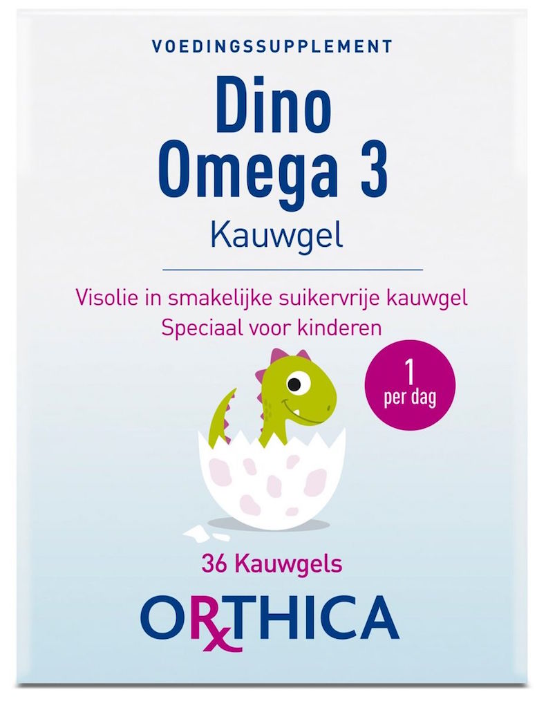 Afbeelding van Orthica Dino Omega 3 Kauwgels