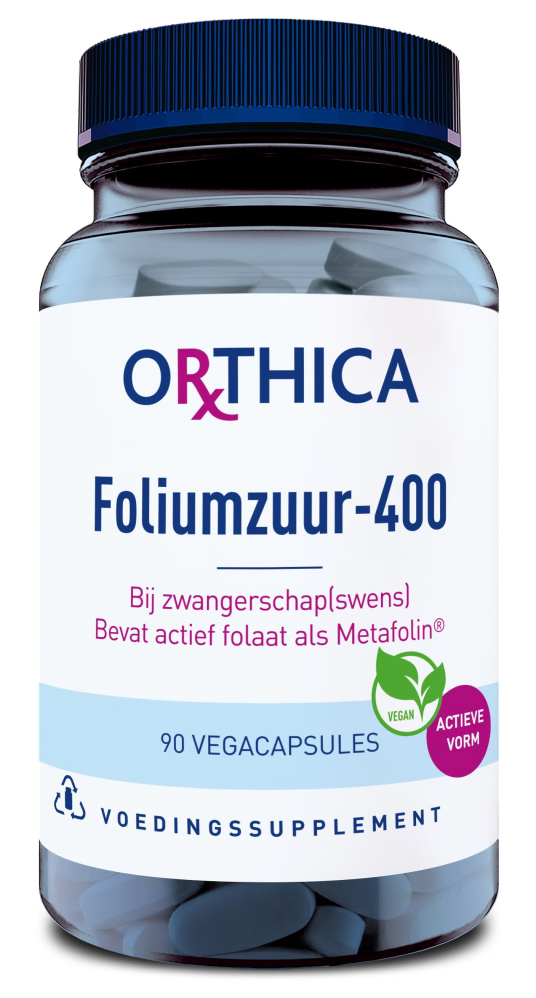Orthica Foliumzuur 400 Capsules