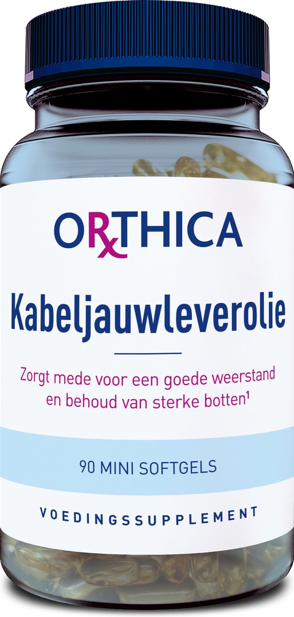 Orthica Kabeljauwleverolie Softgels