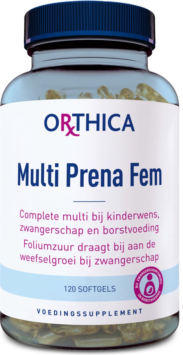 Afbeelding van Orthica Multi Prena Fem Softgels