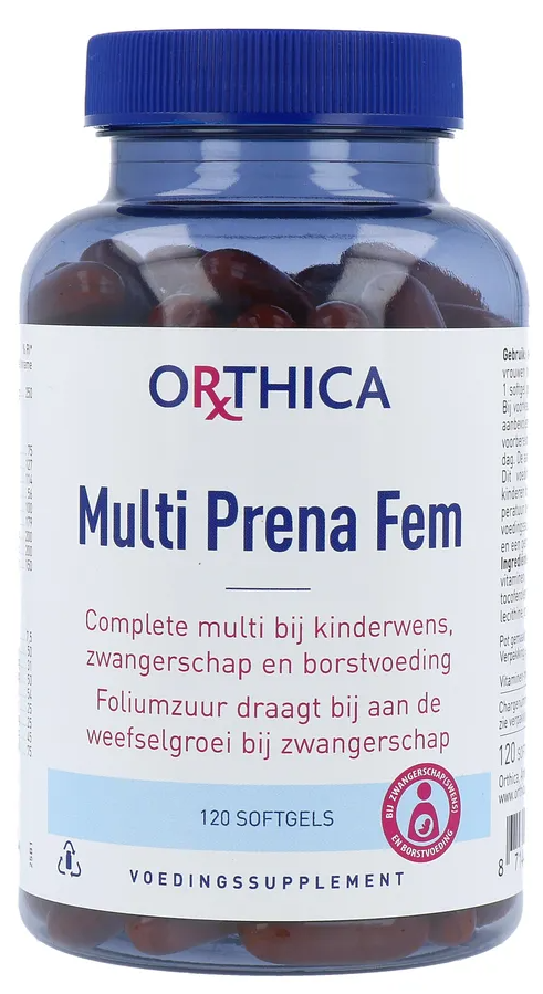 Orthica Multi Prena Fem Softgels afbeelding