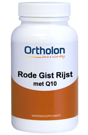 Ortholon Rode Gist Rijst met Q10 Capsules