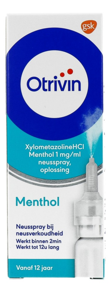Image of Otrivin Menthol Xylometazoline HCI 1 mg/ml Neusspray bij een verstopte neus 
