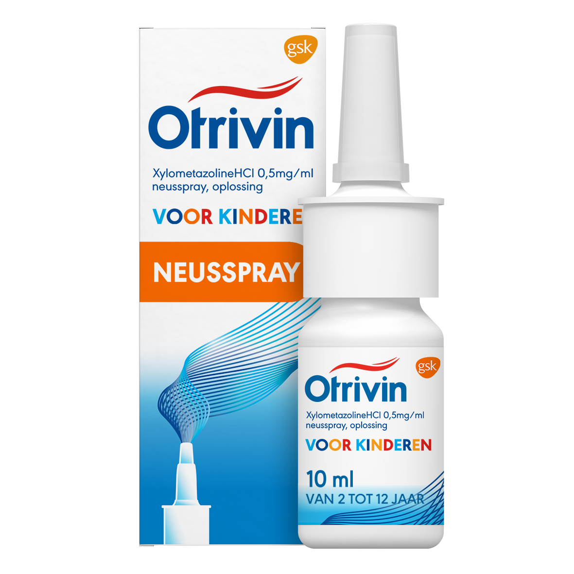 Image of Otrivin Xylometazoline HCI 0,5 mg/ml Kinder Neusspray bij een verstopte neus