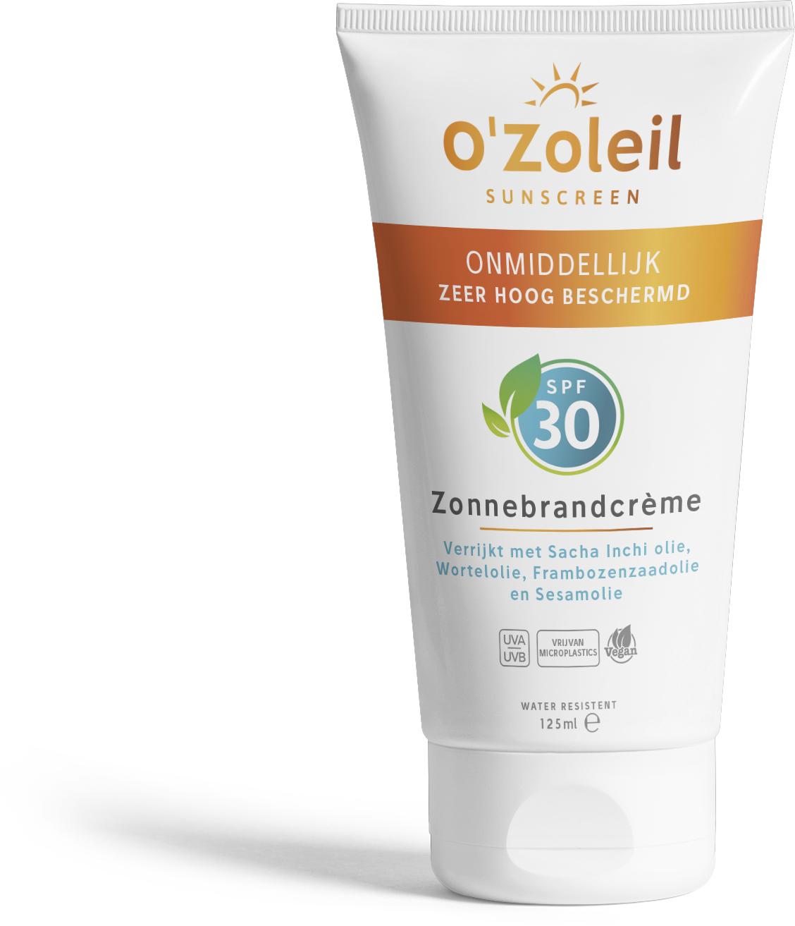 Image of O&apos;Zoleil Zonnebrandcrème Lichaam SPF30 