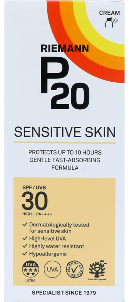 Image of P20 Zonnebrand Sensitive Skin Lotion SPF30