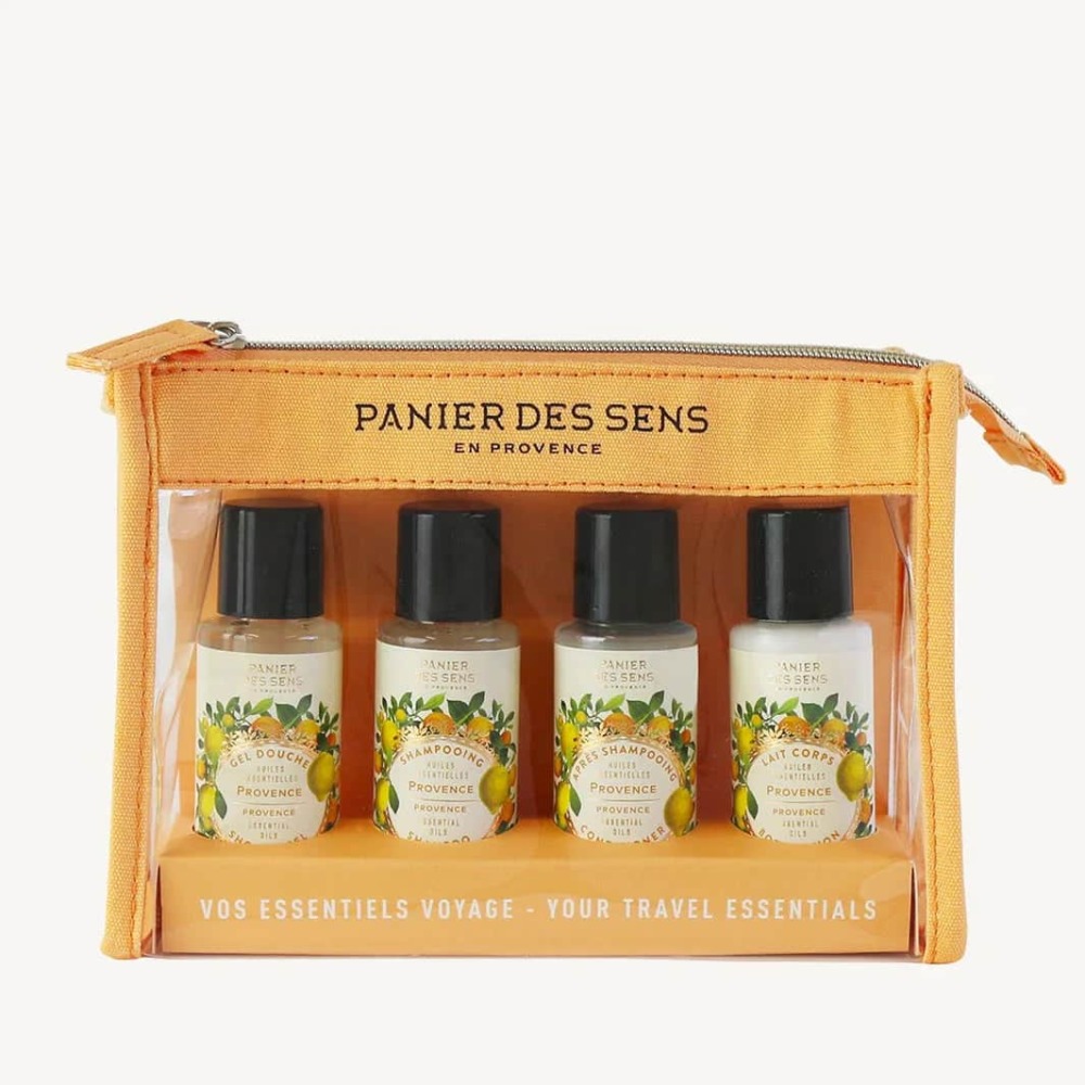 Image of Panier Des Sens Soothing Provence Bodycare Travelkit 