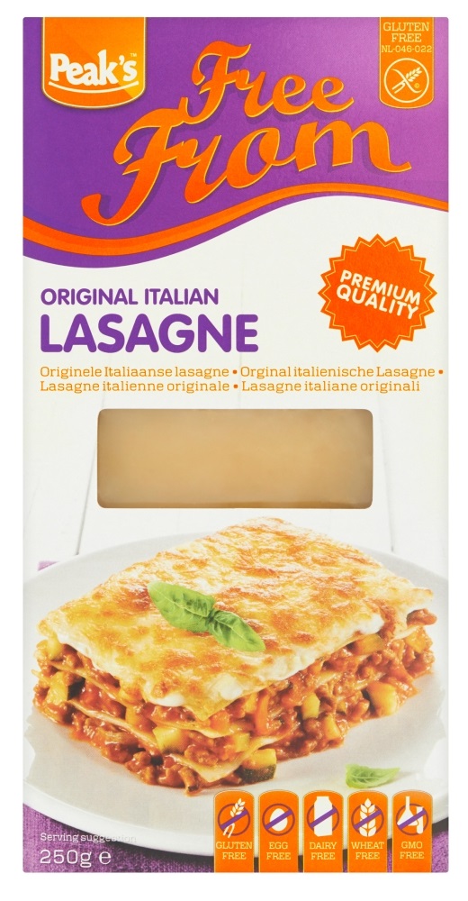Peaks Free From Italiaanse Lasagne