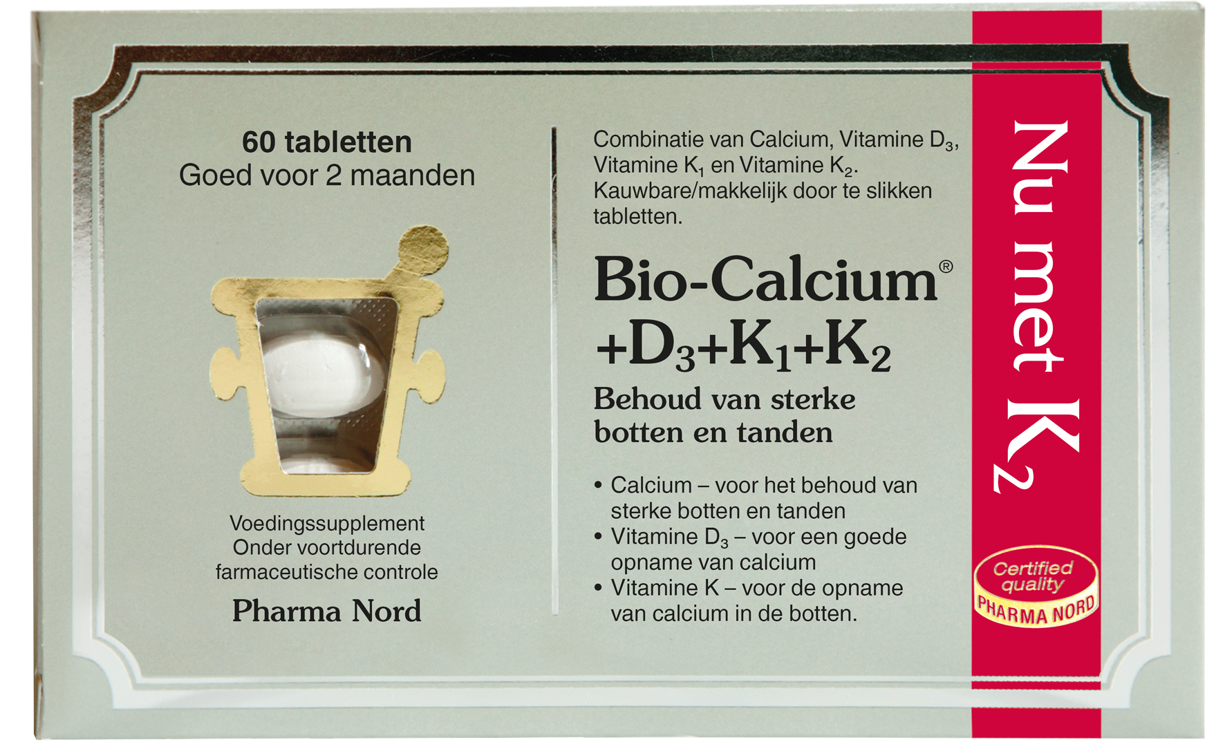 Pharma Nord Bio-Calcium+D3+K1+K2 Tabletten