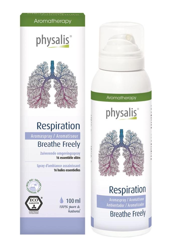 Physalis Aromaspray Respiration afbeelding