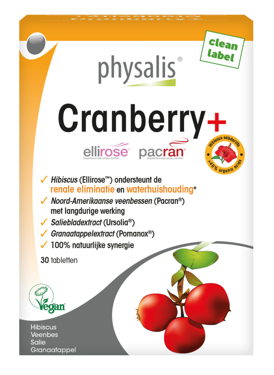 Physalis Cranberry + Tabletten