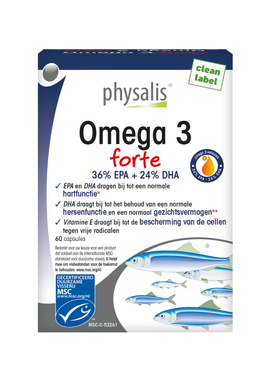 Afbeelding van Physalis Omega 3 Forte Capsules