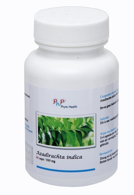 Phyto Health Pharma Azadirachta Indica 500mg Capsules