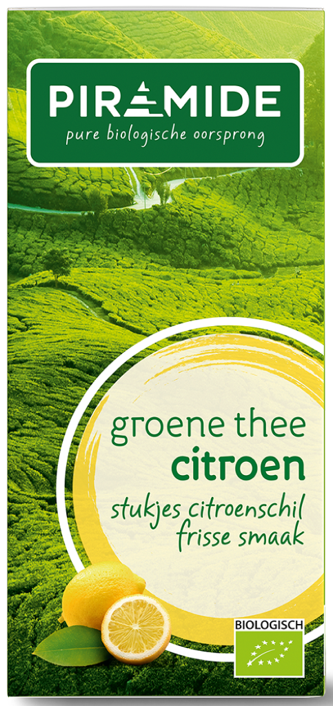 Piramide Thee Groene Thee Citroen