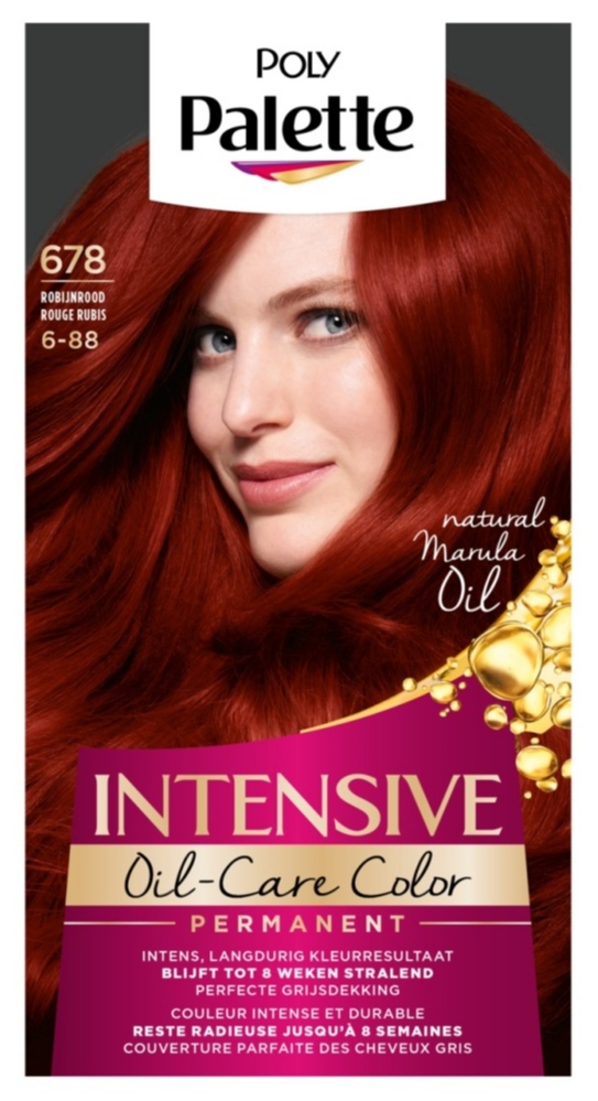 Poly Palette Intensive Oil Care Color 678 Robijnrood afbeelding