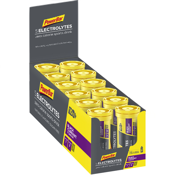 PowerBar 5 Electrolytes Black Currant Bruistabletten Voordeelverpakking