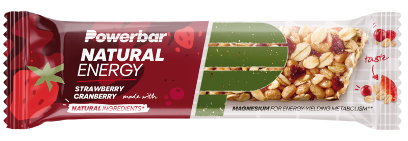 Powerbar Natural Energy Cereal Bar Strawberry en Cranberry