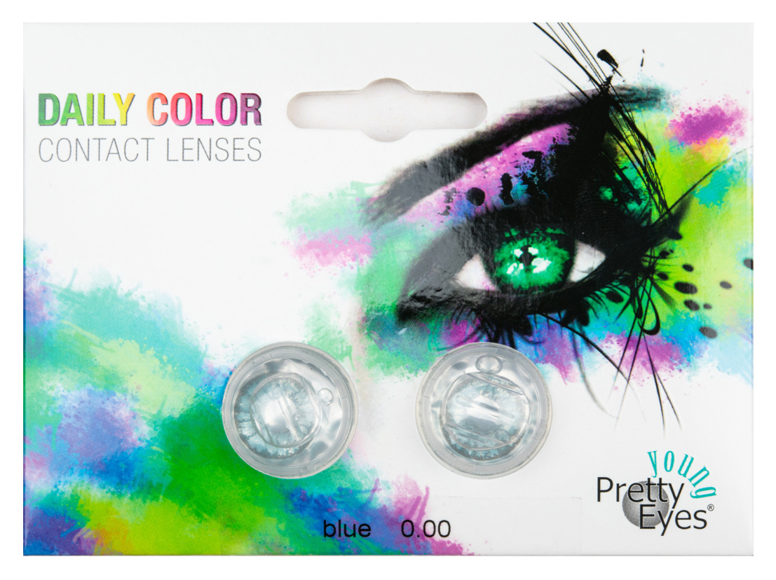Pretty Eyes Daglenzen Blauw -2.25
