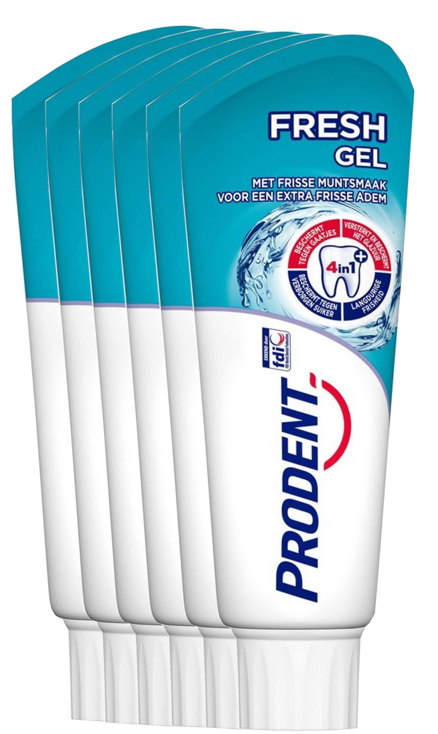 Prodent Fresh Gel Tandpasta Multiverpakking