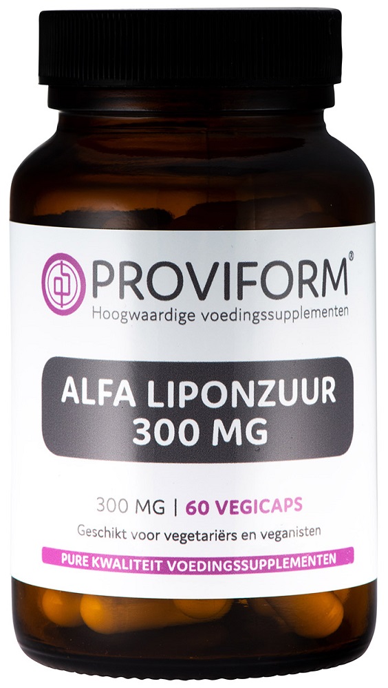 Proviform Alfa Liponzuur 300mg Vegicaps 60st afbeelding