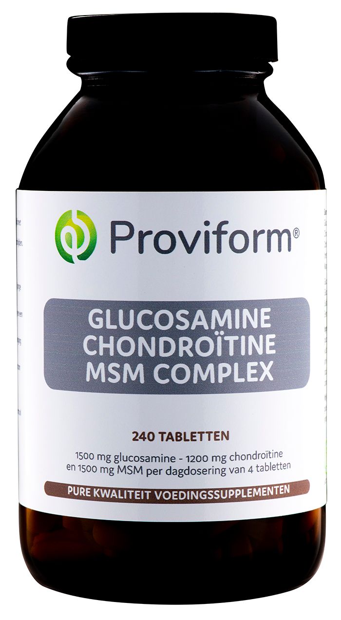 Proviform Glucosamine Chondroitine MSM Complex Tabletten 240st