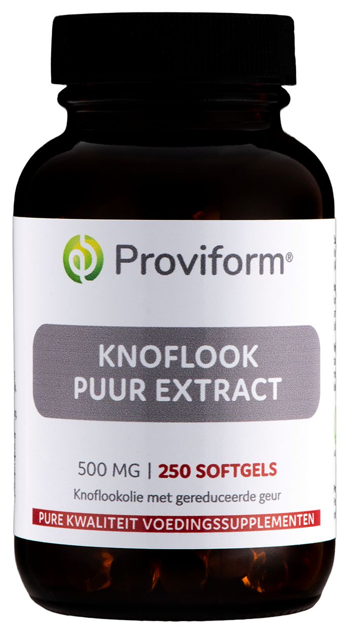 Proviform Knoflook Puur Extract 500mg Softgels