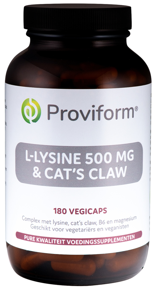 Proviform L-lysine 500 mg & Cat's Claw Capsules