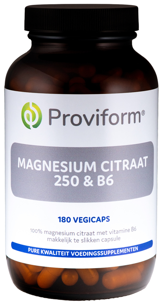 Proviform Magnesium Citraat 250 mg & B6 Capsules