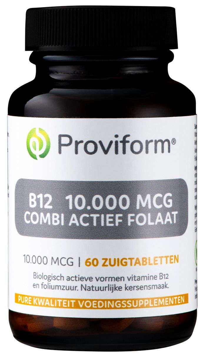 Proviform Vitamine B12 10000 Mcg Combi Zuigtabletten afbeelding