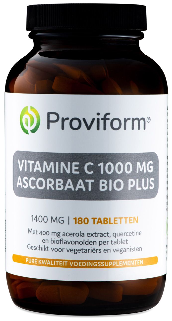 Proviform Vitamine C Ascorbaat 1000mg Bio Plus Tabletten