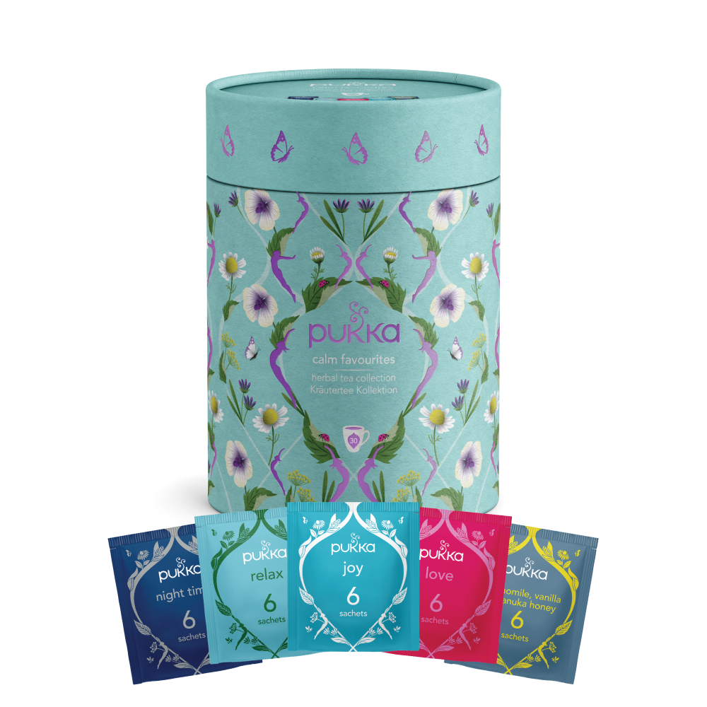 Pukka Herbal Tea Collections Calm Favourites Giftset Bio