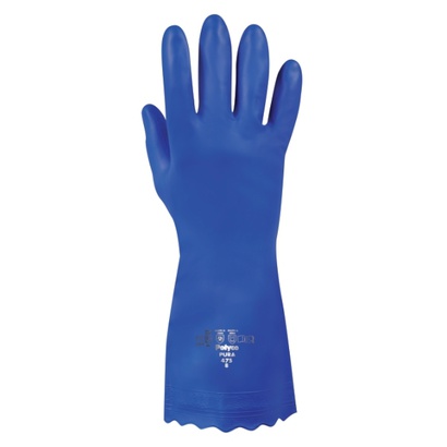 Pura Handschoenen Latexvrij Blauw XL 10