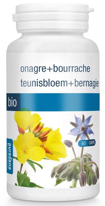 Purasana Teunisbloem + Bernagie Capsules