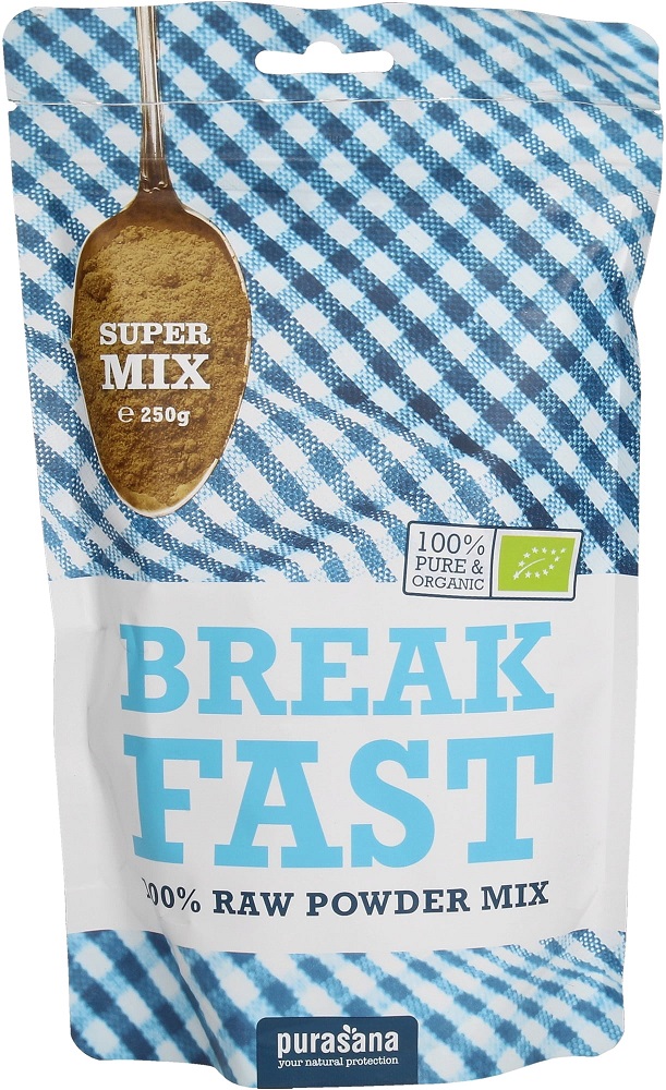 Purasana Breakfast Mix Raw Powder