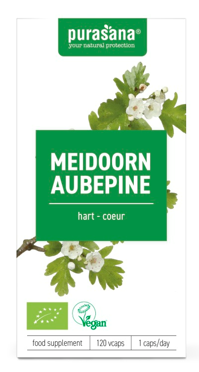 Purasana Meidoorn Capsules afbeelding