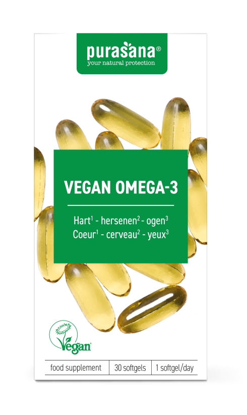 Purasana Vegan Omega-3 Algenolie Softgels