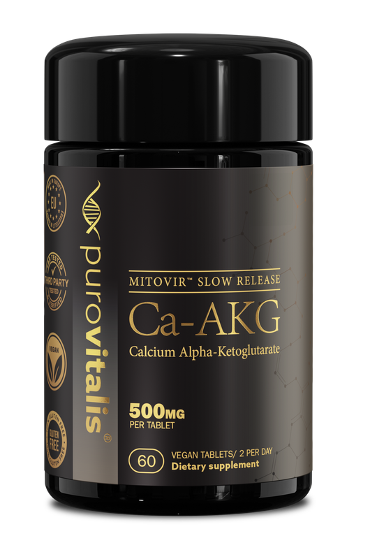 Purovitalis Ca-AKG Calcium Alpha-Ketoglutarate Tabletten