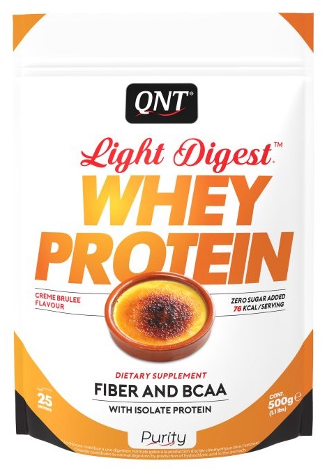 Qnt Light Digest Whey Protein Crème Brûlée