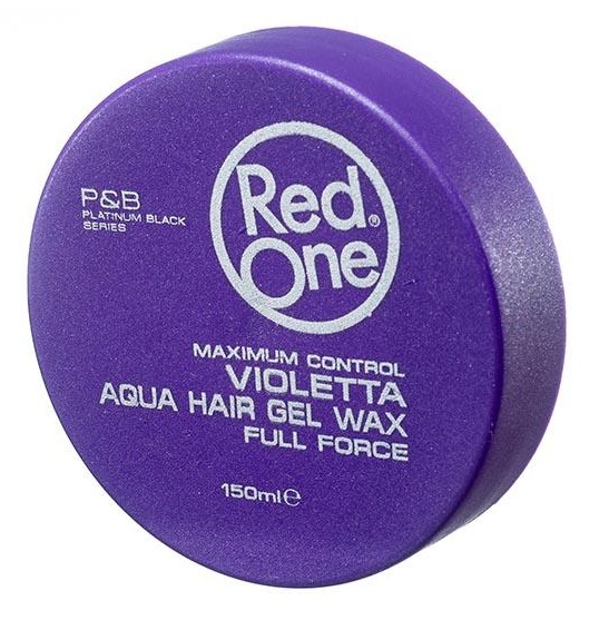 RedOne Aqua Hair Gel Wax Purple afbeelding