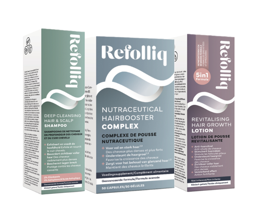 Refolliq Complete 3-step Hair Booster Kit