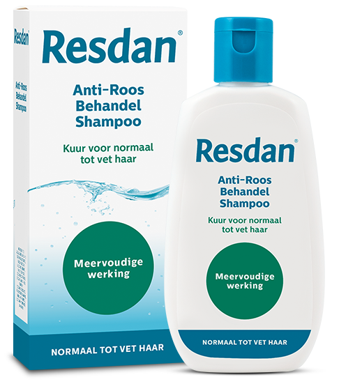 Resdan Anti-Roos Behandel Shampoo Normaal Tot Vet Haar