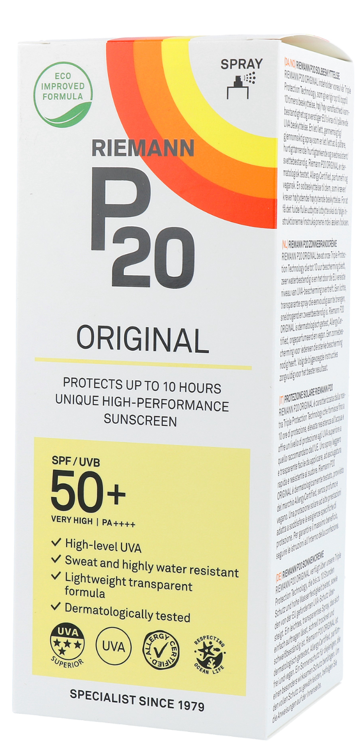 Riemann P20 Zonnebrand Spray SPF50 afbeelding