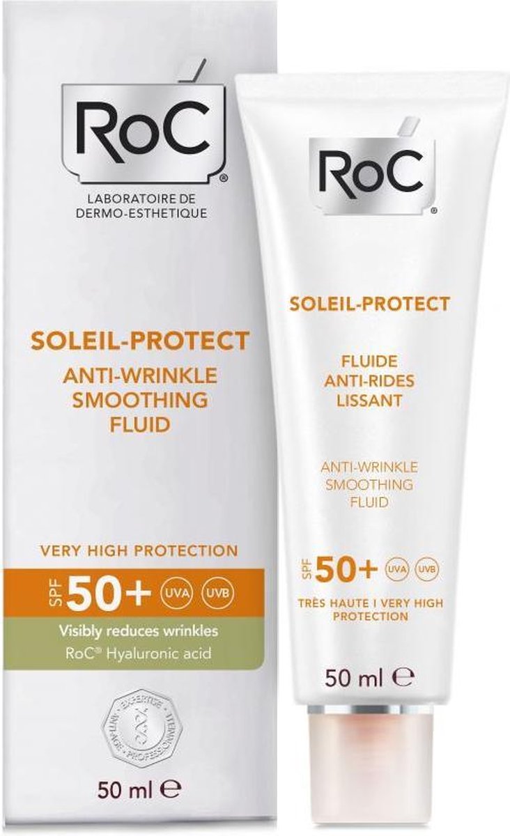 Image of Roc Soleil-Protect Anti-wrinkle Smoothing Fluid Spf50+ 
