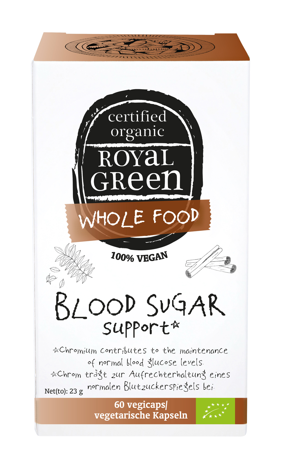 Royal Green Blood Sugar Support VegiCapsules