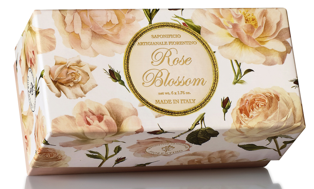 Saponificio Artigianale Fiorentino Rose Blossom Scented Soap