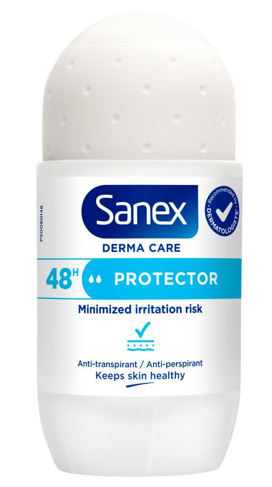 Sanex Deoroller Derma Care Protector 48H Anti-perspirant afbeelding