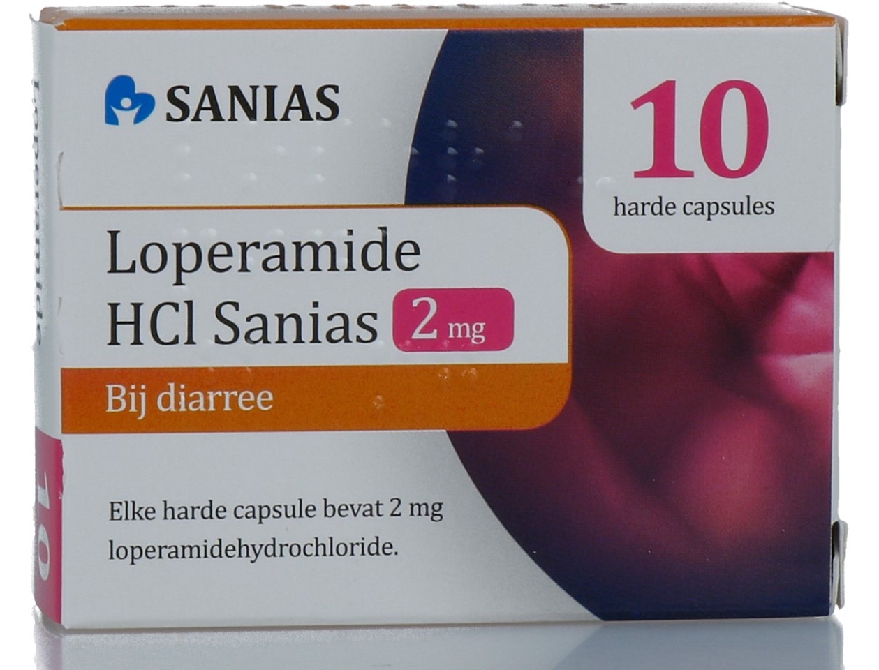 Sanias HCI Loperamide 2mg harde Capsules