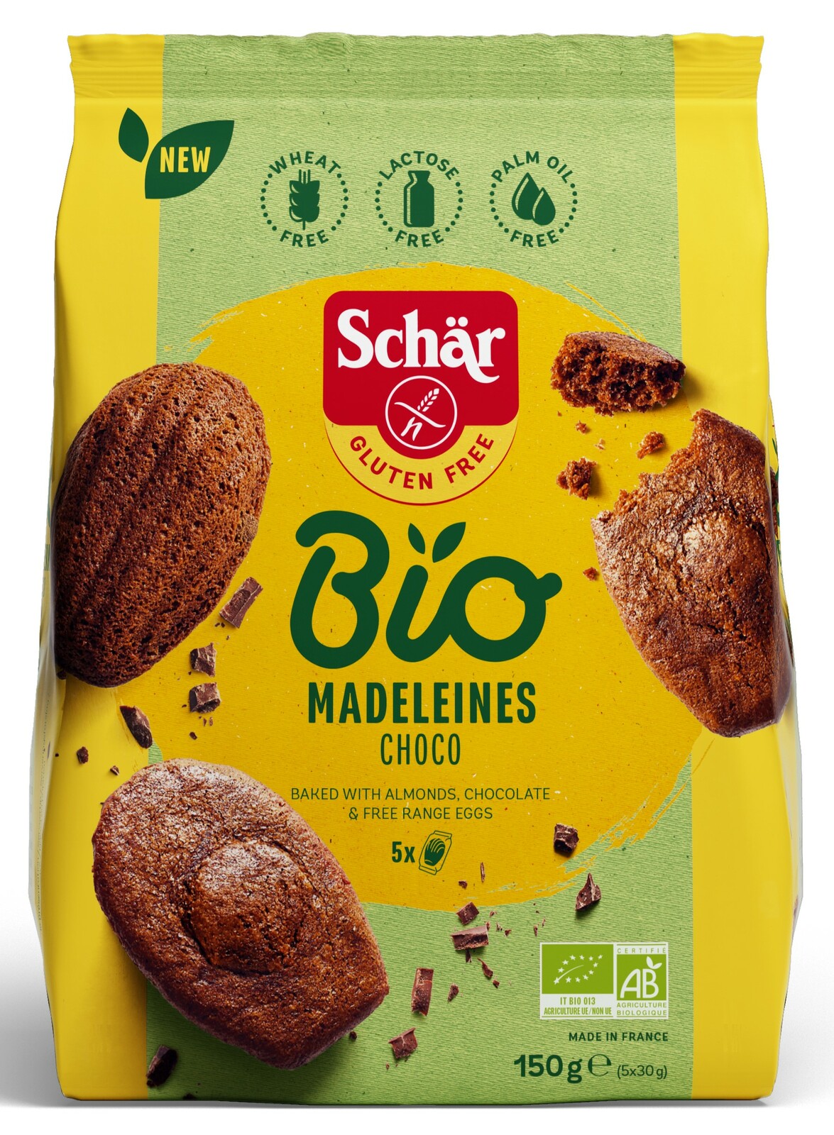 Schar Bio Madeleines Choco